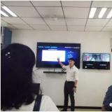 迎接国度民政部辅导一行到访天津米兰体育智慧养老调研领导